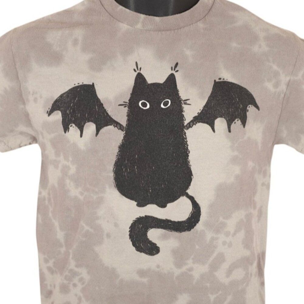 Cat Wings T Shirt Mens Size Small Tie Dye Guild Of Calamity Stephanie Bayles